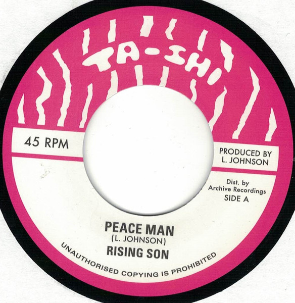 Rising Son : Peace Man | Single / 7inch / 45T  |  Oldies / Classics